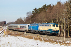 218 315 und 218 462 am IC 2311