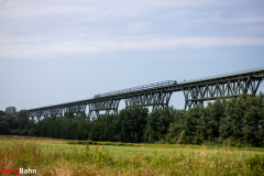 RE 6 auf der Hochbrücke