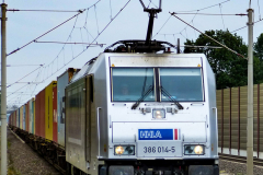 Güterzug HHLA 386 2019